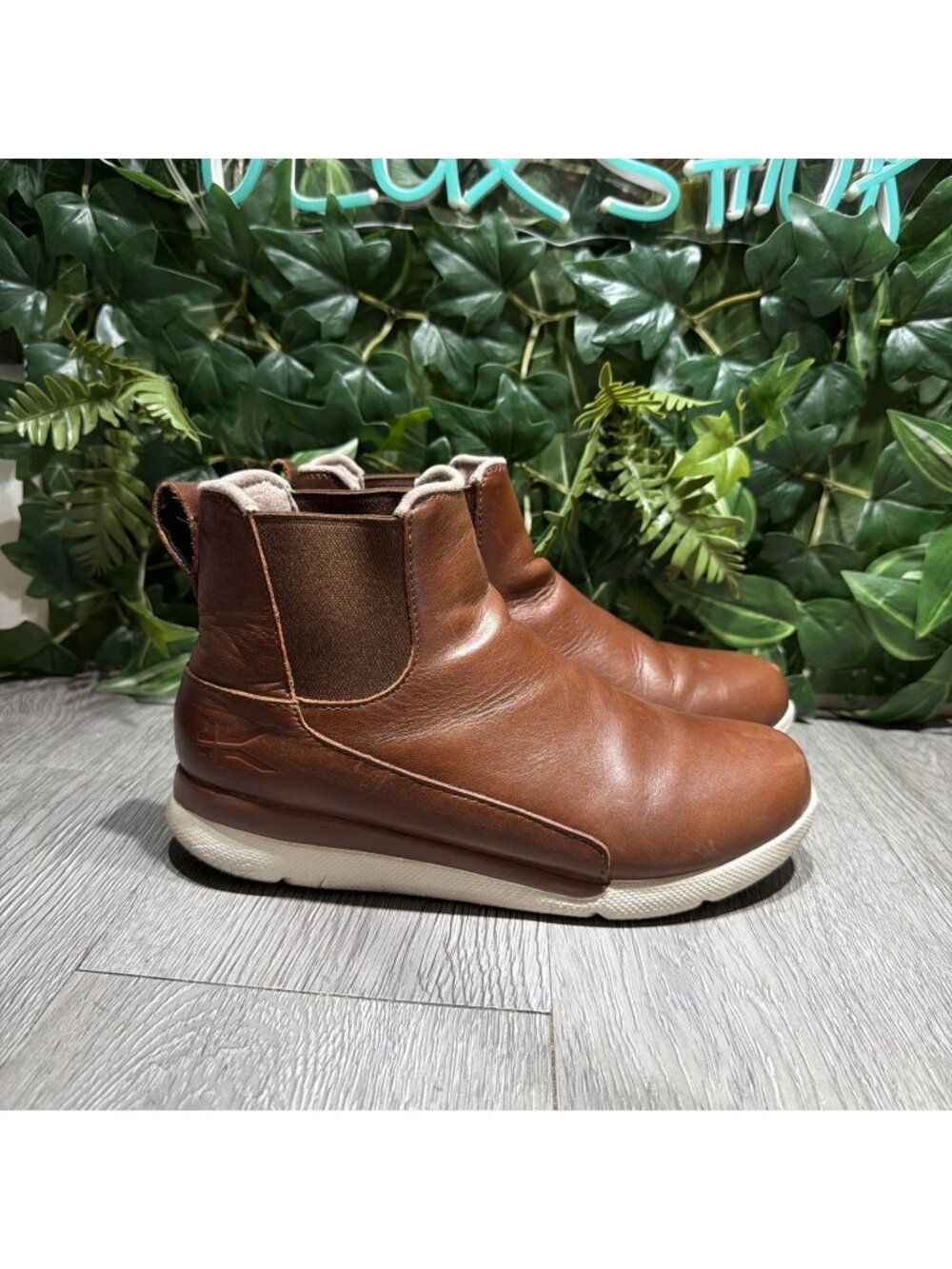 Kuru Footwear Luna Womens Size 8 Brown Classic Leather Outdoor Chelsea Boots